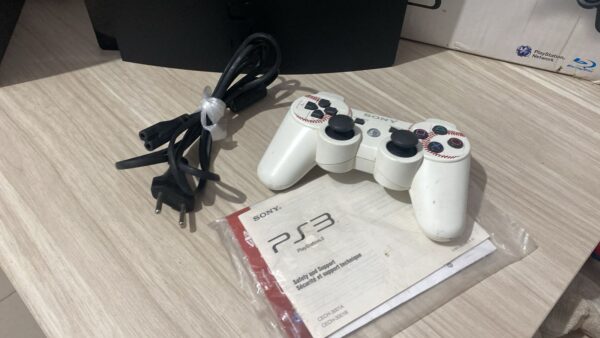 Console Playstation 3 com Caixa e Manuais - Image 3